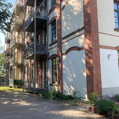 Ruhige Wohnung Im Fabrikstil In Chemnitz Esterno foto