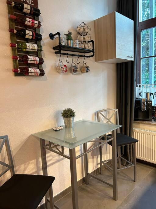 Ruhige Wohnung Im Fabrikstil In Chemnitz Esterno foto